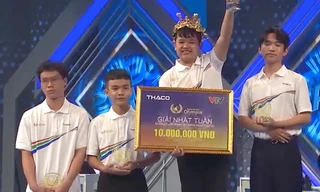 Nam sinh Bắc Kạn thắng áp đảo, giành vòng nguyệt quế Đường lên đỉnh Olympia
