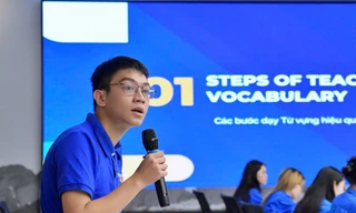 Hơn 190 'áo xanh' tập huấn huấn luyện viên dạy tiếng Anh cấp Trung ương năm 2025