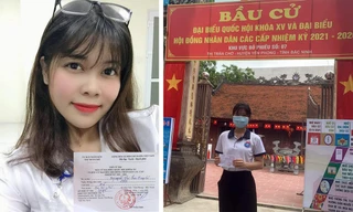 Cử tri trẻ vào 'điểm nóng' chống dịch COVID-19 đi bỏ phiếu