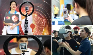 Sinh viên trải nghiệm cách 'check-in' độc lạ tại Ngày Thẻ Việt Nam - Sóng Festival 2023