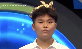 Nam sinh trường Ams giành chiến thắng cách biệt, ẵm vòng nguyệt quế Đường lên đỉnh Olympia