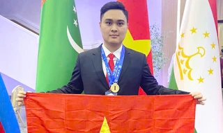 Nam sinh duy nhất đạt điểm tuyệt đối, giành Huy chương Vàng Olympic Hóa học quốc tế 