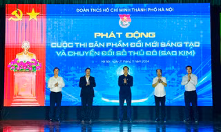 Thành Đoàn Hà Nội phát động cuộc thi sản phẩm đổi mới sáng tạo và chuyển đổi số