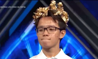 Nam sinh Khánh Hòa giành vòng nguyệt quế Olympia với 300 điểm