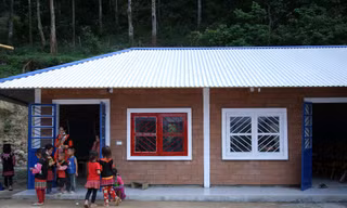 Nét đặc biệt 'Trường đẹp cho em' ở điểm trường vùng cao Sơn La
