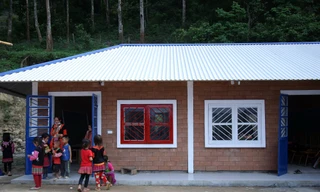 Nét đặc biệt 'Trường đẹp cho em' ở điểm trường vùng cao Sơn La