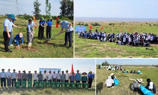 Đội hình tình nguyện ứng dụng công nghệ sinh học bảo vệ môi trường