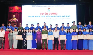 Tỉnh Đoàn Tuyên Quang tuyên dương thanh niên tiên tiến làm theo lời Bác 