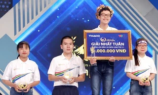 Võ Văn Hữu giành tấm vé cuộc thi tháng 2 quý II Đường lên đỉnh Olympia. Ảnh: FBCT