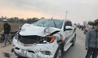 Chiếc xe gây tai nạn liên hoàn