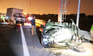 Tai nạn thảm khốc ở cao tốc Quảng Ninh - Hải Phòng, nhiều người chết