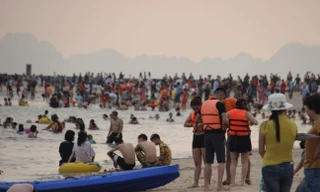 Quảng Ninh: 2 du khách bị đuối nước khi tắm biển