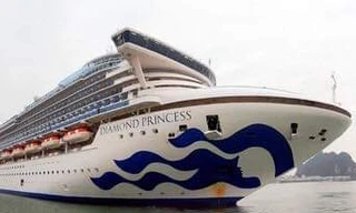 Hướng dẫn viên đoàn tàu Diamond Princess quay lại phòng cách ly sau khi bỏ trốn