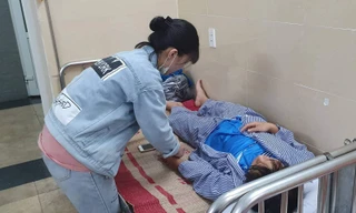 Kh. được chẩn đoán vỡ xương quai hàm