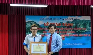 Bộ GD&ĐT tuyên dương nhà vô địch Olympia 2018