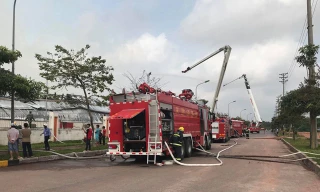 Chưa tìm ra nguyên nhân vụ cháy nhà máy suốt 2 ngày đêm ở Quảng Ninh