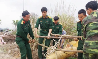 Đi thể dục buổi sáng phát hiện quả bom nặng 250kg