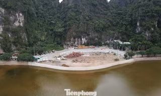 Dự án lấn hồ điều hòa, Quảng Ninh liên tục phê duyệt rồi lại tạm dừng