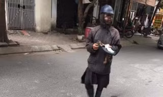 Công an Hải Phòng cảnh báo, truy tìm người ăn xin mặt đen