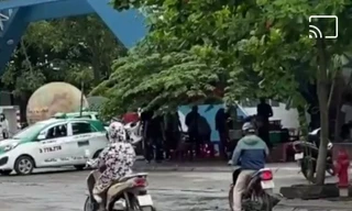 Công an nổ súng trấn áp nhóm thanh niên hỗn chiến trước cổng trường đại học
