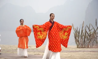 Festival Áo dài: Thả dáng kiêu sa bên bờ vịnh Bái Tử Long