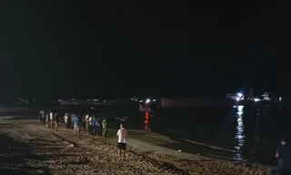 Người đàn ông đuối nước tại bãi tắm đang thi công ở Quảng Ninh