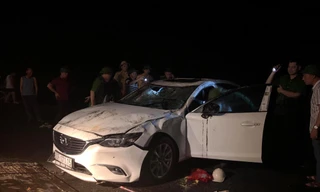 Tài xế xe ô tô lao xuống vịnh Hạ Long có kết quả nồng độ cồn 0,9 mmol/lit	