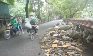 Dốc đổ trộm phế thải