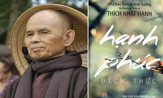 Thiền sư Thích Nhất Hạnh và cuốn sách mới nhất dưới dạng đối thoại với nhà báo Hoàng Anh Sướng.