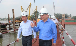 Dự kiến thông xe cầu Ghềnh trước 30/6