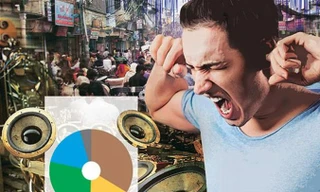 Tiếng ồn đô thị được xem là một sát thủ thầm lặng. Ảnh: India Today.