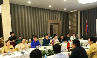 Việt Nam và Lào làm việc về dự án thủy điện Pắc Beng