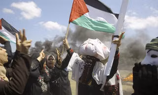 Quốc khánh Israel, quốc tang Palestine