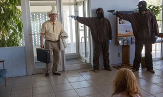 Cảnh trong “Hell or high water”- khởi chiếu tại Cannes 2016 trong hạng mục phim tranh giải.