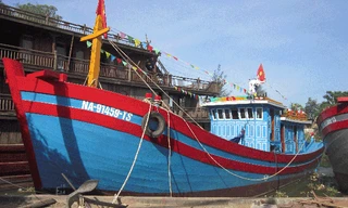 Tàu cá NA - 91459 - TS do Vietcombank Vinh tài trợ vốn vay 5,5 tỷ đồng cho ngư dân Nguyễn Xuân Tri