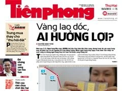 Thông báo về việc chuyển đổi địa chỉ đặt báo Tiền Phong