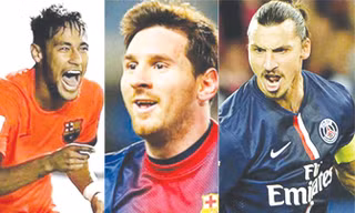 Messi, Neymar và Ibrahimovic được tìm kiếm nhiều nhất ở Mỹ năm 2016.