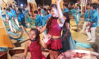 Lễ hội trong Carnaval Hạ Long. Ảnh: Thành Duy.