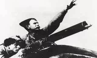 Cảnh phim Chapaev.