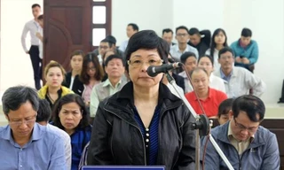 Bị cáo Châu Thị Thu Nga.