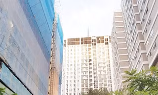 Dự án Mỹ Sơn Tower vừa bị đề nghị xử phạt 1,5 tỷ đồng vì nâng tầng​. Ảnh: Quang Lộc.
