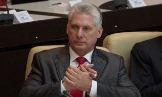 Ông Miguel Diaz-Canel, chủ tịch Cuba - Ảnh: REUTERS 