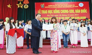 Lương Thị Thảo xuất sắc giành học bổng Chung -Soo của Hàn Quốc.