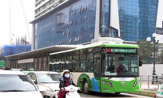 Buýt nhanh tại Hà Nội.