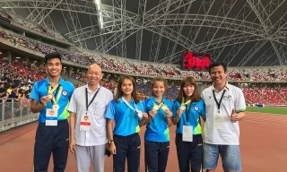 Điền kinh thắng lớn ở giải Singapore mở rộng