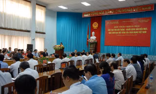 Quang cảnh hội thảo.