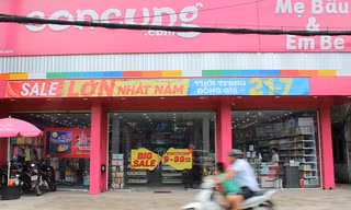 Một cửa hàng thuộc hệ thống Con Cưng tại TP HCM.