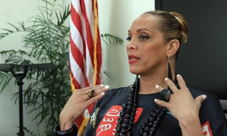 18 năm trong nghề DJ đưa Lina đi khắp thế giới và giờ là Hà Nội. Ảnh: N.M.Hà.