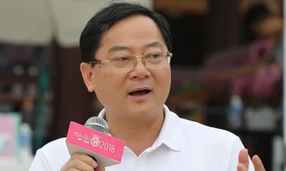 ​Trưởng BTC cuộc thi Hoa hậu Việt Nam, nhà báo Lê Xuân Sơn.