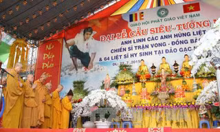 Quang cảnh Đại lễ cầu siêu. Ảnh: TTXVN